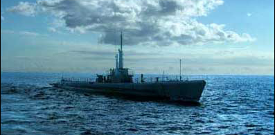 On Eternal Patrol Surface Submarine